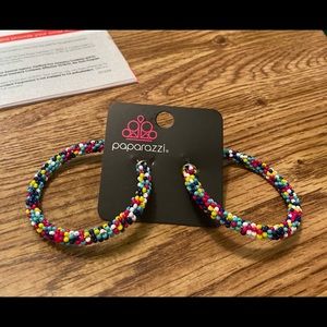 Earrings.  Very colorful